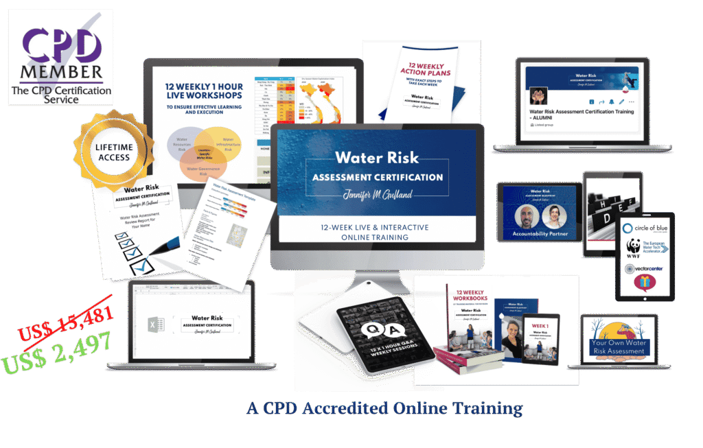 Water Risk Assessment Certification Training Overview