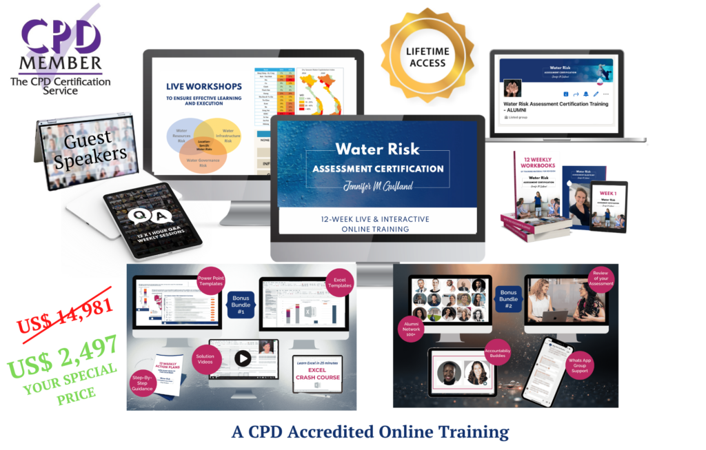 Overview offer water risk assessment certification