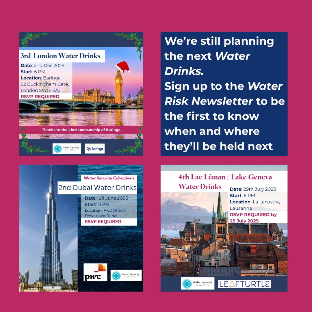 Water Drinks Sign Up